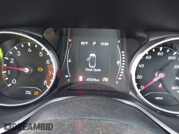 2019 Jeep Compass Latitude with VIN 3C4NJCBB9KT652088, listed as a IAAI auction lot 42162439 with 97,276 mi miles and . Bid and sale history available at DreamBid. Image 7.