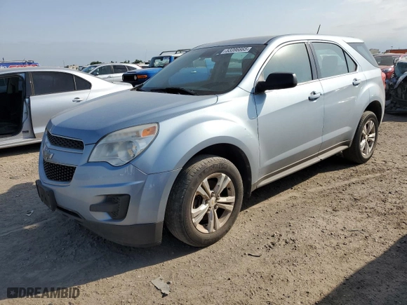2015 Chevrolet Equinox LS with VIN 2GNALAEK5F6116541, listed as a Copart auction lot 53396865 with 150,734 mi miles and Clean Title. Bid and sale history available at carsss.com. Image 1.