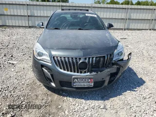 2016 Buick Regal GS with VIN 2G4GU5GXXG9201693, listed as a Copart auction lot 67313454 with 58,612 mi miles and Salvage Title. Bid and sale history available at carsss.com. Image 5.