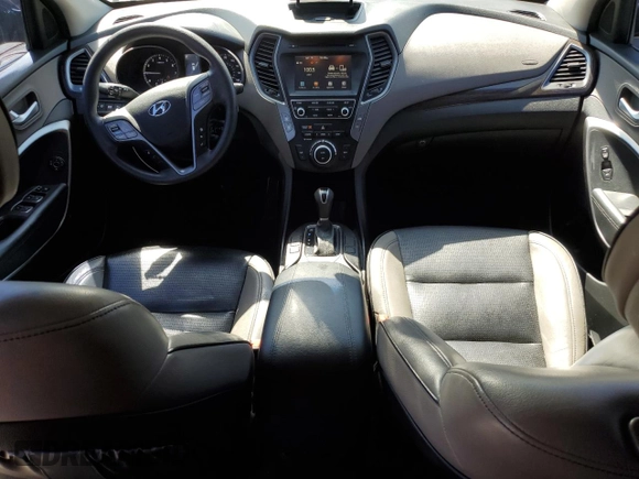 2017 Hyundai Santa Fe 2.4L z VIN 5XYZU3LB5HG392277, wystawiony jako Copart lot #51601765 z przebiegiem 81 943 mil mil oraz Szkoda całkowita • Salvage title. Historia ofert i sprzedaży dostępna na DreamBid. Obrazek 8.