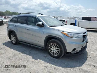 2015 Toyota Highlander Limited with VIN 5TDDCRFH1FS007412, listed as a Copart auction lot 55097685 with 271,579 mi miles and Clean title. Bid and sale history available at DreamBid. Image 4.