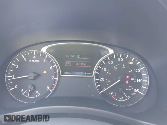 2017 Nissan Pathfinder SL with VIN 5N1DR2MM1HC643706, listed as a IAAI auction lot 41907925 with 88,577 mi miles. Bid and sale history available at carsss.com. Image 7.