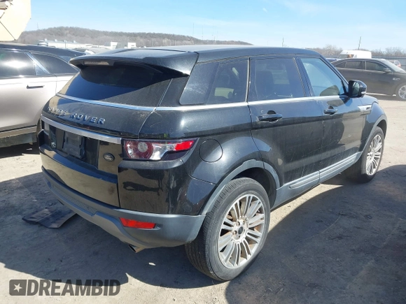 2012 Land Rover Range Rover Evoque Prestige Premium with VIN SALVV2BG4CH645438, listed as a IAAI auction lot 41695347 with 145,481 mi miles and . Bid and sale history available at DreamBid. Image 4.