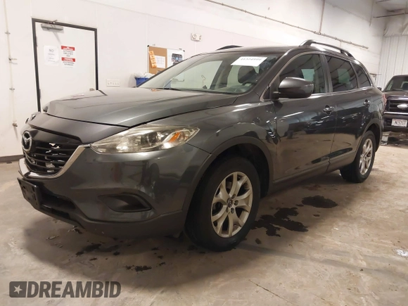 2014 Mazda CX-9 Touring with VIN JM3TB2CA3E0443636, listed as a IAAI auction lot 41324999 with 105,198 mi miles. Bid and sale history available at carsss.com. Image 21.
