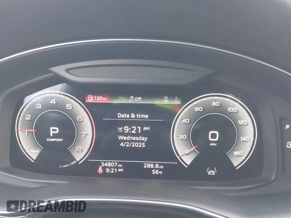 2022 Audi Q7 Premium Plus with VIN WA1LXBF76ND014939, listed as a IAAI auction lot 41925444 with 34,807 mi miles and . Bid and sale history available at DreamBid. Image 7.