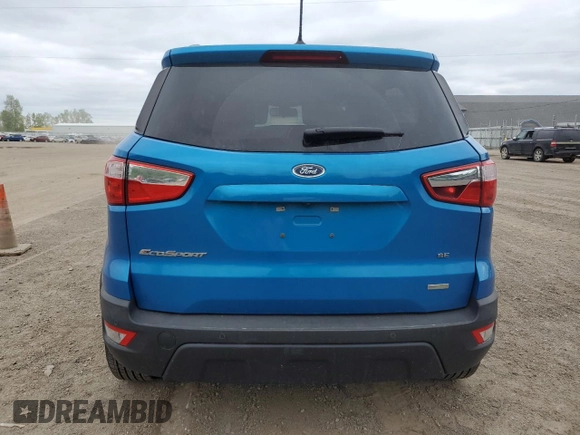 2019 Ford EcoSport SE z VIN MAJ3S2GEXKC267111, wystawiony jako Copart lot #56427685 z przebiegiem 58 956 mil mil oraz Tytuł czysty. Historia ofert i sprzedaży dostępna na DreamBid. Obrazek 6.