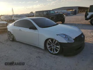 2006 Infiniti G35 with VIN JNKCV54E16M707464, listed as a Copart auction lot 73172874 with 206,981 mi miles and Salvage Title. Bid and sale history available at DreamBid. Image 4.