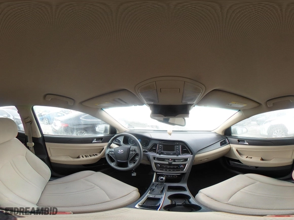 2015 Hyundai Sonata 2.4L Limited with VIN 5NPE34AF8FH243557, listed as a IAAI auction lot 41828576 with 95,261 mi miles. Bid and sale history available at carsss.com. Image 18.