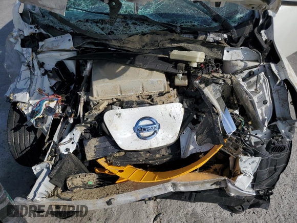 2017 Nissan LEAF S with VIN 1N4BZ0CP0HC302380, listed as a Copart auction lot 52856955 with 53,141 mi miles and Salvage title. Bid and sale history available at DreamBid. Image 12.