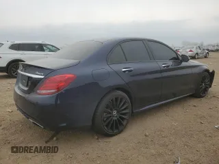 2016 Mercedes-Benz C 300 Luxury with VIN 55SWF4KB7GU169991, listed as a Copart auction lot 53624975 with 90,324 mi miles and Salvage Title. Bid and sale history available at DreamBid. Image 3.