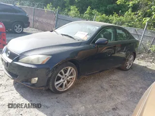 2007 Lexus IS 350 with VIN JTHBE262375015943, listed as a IAAI auction lot 42234181 with 135,023 mi miles and . Bid and sale history available at DreamBid. Image 17.