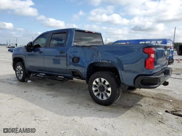 2024 Chevrolet Silverado 2500HD Custom with VIN 2GC4YME70R1216861, listed as a Copart auction lot 45269425 with 12,300 mi miles and Salvage Title. Bid and sale history available at carsss.com. Image 2.