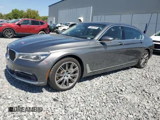 2016 BMW 7 Series 750i xDrive with VIN WBA7F2C52GG417277, listed as a Copart auction lot 48392105 with 144,686 mi miles and Non Repairable. Bid and sale history available at carsss.com. Image 1.