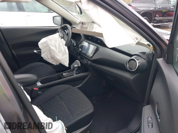 2021 Nissan Kicks SV with VIN 3N1CP5CV2ML515624, listed as a IAAI auction lot 41924838 with 33,060 mi miles and . Bid and sale history available at DreamBid. Image 5.