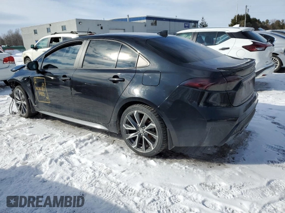 2022 Toyota Corolla SE with VIN 5YFB4MBE7NP099961, listed as a Copart auction lot 45344955 with Not Provided miles and Salvage Title. Bid and sale history available at DreamBid. Image 2.