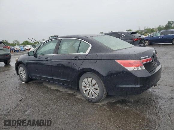 2011 Honda Accord LX with VIN 1HGCP2F34BA010390, listed as a Copart auction lot 57780445 with Not provided miles and Clean title. Bid and sale history available at DreamBid. Image 2.