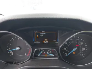 2015 Ford Focus SE with VIN 1FADP3K26FL341512, listed as a IAAI auction lot 41774421 with 107,201 mi miles. Bid and sale history available at carsss.com. Image 7.