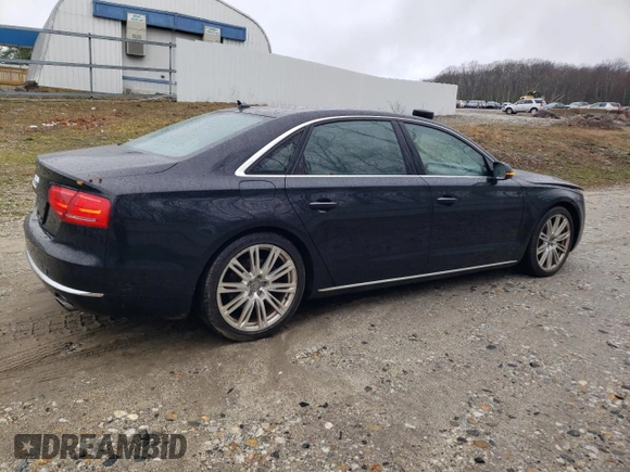 2013 Audi A8 L 3.0L with VIN WAURGAFD5DN017479, listed as a Copart auction lot 52292865 with 225,180 mi miles and Non Repairable. Bid and sale history available at carsss.com. Image 3.