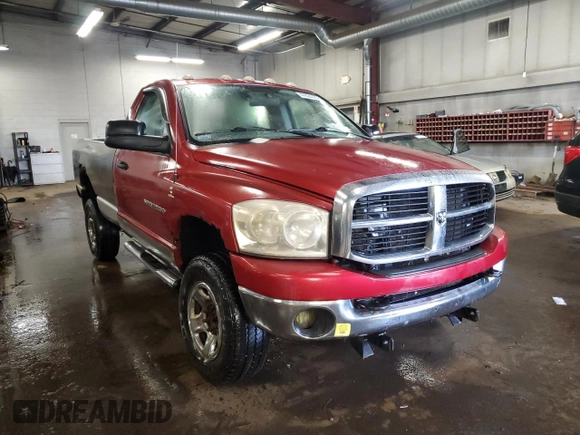 2006 Dodge Ram 2500 SLT with VIN 3D7KS26C96G253845, listed as a Copart auction lot 47694925 with 174,878 mi miles and Salvage Title. Bid and sale history available at carsss.com. Image 4.