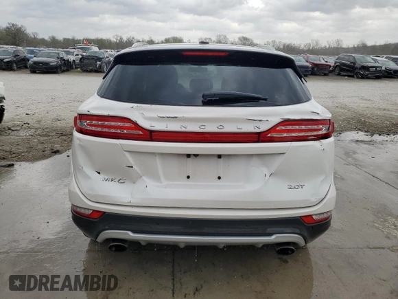 2018 Lincoln MKC Premiere with VIN 5LMCJ1C98JUL20440, listed as a Copart auction lot 49820595 with 58,217 mi miles and Salvage Title. Bid and sale history available at DreamBid. Image 6.