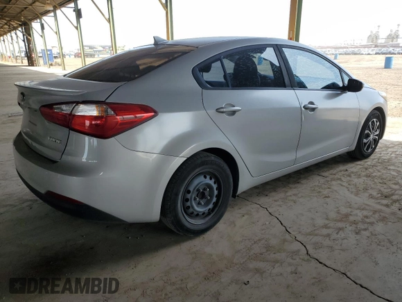 2016 Kia Forte LX with VIN KNAFK4A64G5616664, listed as a Copart auction lot 51243705 with 152,952 mi miles and Salvage Title. Bid and sale history available at carsss.com. Image 3.