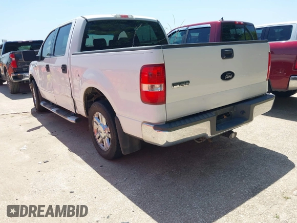 2008 Ford F-150 XLT with VIN 1FTPW12V08FA77181, listed as a IAAI auction lot 42005079 with 194,893 mi miles. Bid and sale history available at carsss.com. Image 3.