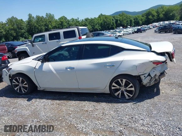 2017 Nissan Maxima S with VIN 1N4AA6AP9HC448611, listed as a IAAI auction lot 42553991 with 155,803 mi miles and . Bid and sale history available at DreamBid. Image 14.