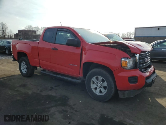 2016 GMC Canyon 4WD SLE with VIN 1GTH6BE35G1153171, listed as a Copart auction lot 46257205 with 11,608 mi miles and Salvage Title. Bid and sale history available at carsss.com. Image 4.