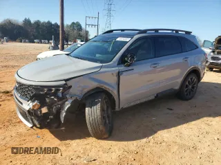 2022 Kia Sorento SX with VIN 5XYRKDLF4NG092935, listed as a Copart auction lot 46534865 with 42,520 mi miles and Salvage Title. Bid and sale history available at carsss.com. Image 1.