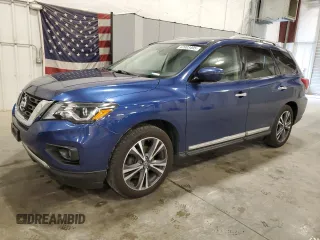 2020 Nissan Pathfinder Platinum with VIN 5N1DR2DM6LC595368, listed as a Copart auction lot 62003495 with 101,165 mi miles and Salvage title. Bid and sale history available at DreamBid. Image 1.