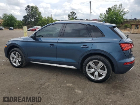 2018 Audi Q5 Premium with VIN WA1ANAFY2J2014703, listed as a Copart auction lot 54537065 with 119,549 mi miles and Clean Title. Bid and sale history available at carsss.com. Image 2.