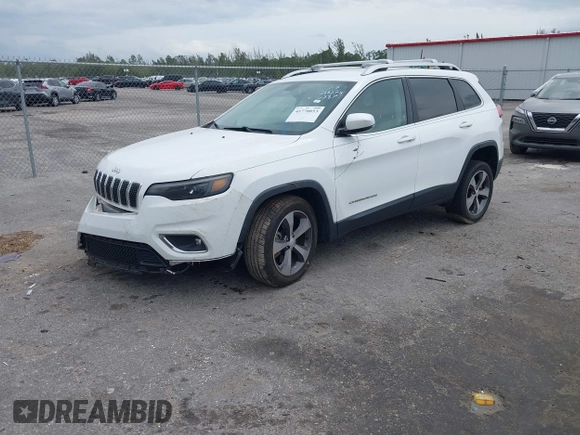 2019 Jeep Cherokee Limited with VIN 1C4PJLDB3KD346287, listed as a IAAI auction lot 41770053 with 75,172 mi miles and . Bid and sale history available at DreamBid. Image 17.