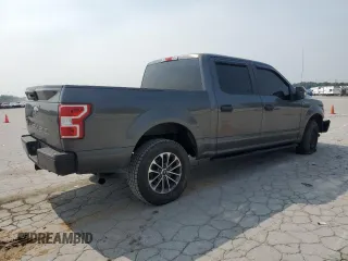 2018 Ford F-150 XL with VIN 1FTEW1E59JFE10695, listed as a Copart auction lot 60171325 with 134,904 mi miles and Salvage title. Bid and sale history available at DreamBid. Image 3.