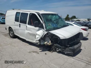 2013 GMC Savana z VIN 1GTW7FCB7D1180566, wystawiony jako Copart lot #68505764 z przebiegiem Nie podano mil oraz Szkody całkowita. Historia ofert i sprzedaży dostępna na DreamBid. Obrazek 4.