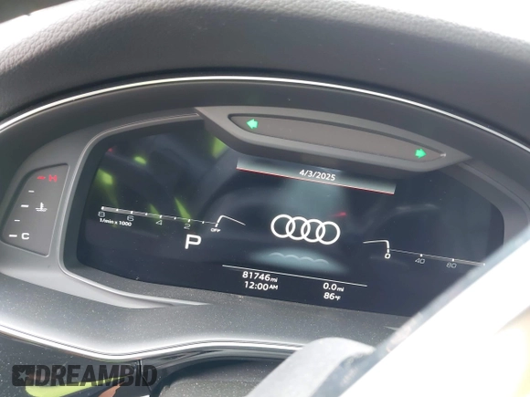 2021 Audi Q7 Premium Plus with VIN WA1LXAF71MD013285, listed as a IAAI auction lot 41962332 with 81,746 mi miles and . Bid and sale history available at DreamBid. Image 7.