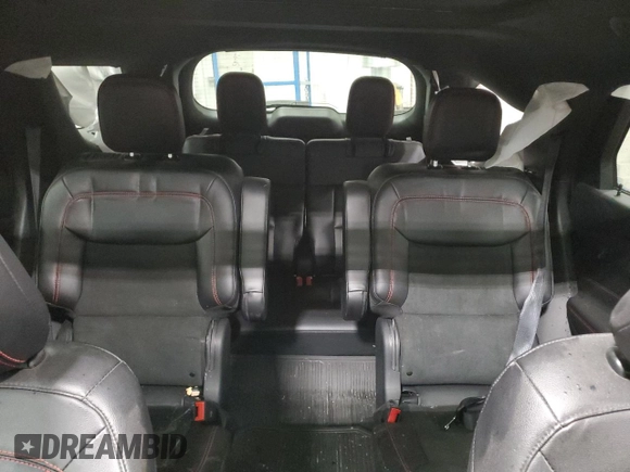 2023 Ford Explorer ST-Line z VIN 1FMSK8KH4PGC23174, wystawiony jako Copart lot #87657665 z przebiegiem 21 082 mil mil oraz Szkoda całkowita • Salvage title. Historia ofert i sprzedaży dostępna na DreamBid. Obrazek 10.