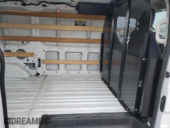 2024 Ford Transit Cargo with VIN 1FTBR1Y82RKA62547, listed as a Copart auction lot 51338505 with 6,979 mi miles and Clean Title. Bid and sale history available at DreamBid. Image 11.