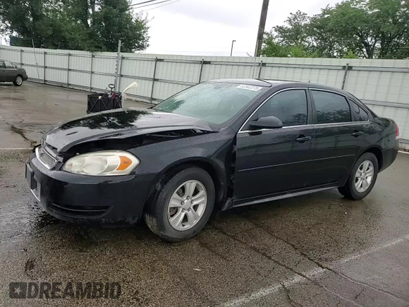 2012 Chevrolet Impala LS Fleet with VIN 2G1WF5E30C1149258, listed as a Copart auction lot 62842275 with 120,654 mi miles and Salvage title. Bid and sale history available at DreamBid. Image 13.