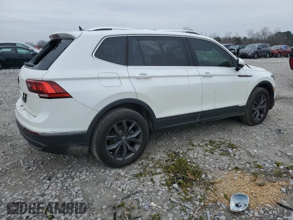 2024 Volkswagen Tiguan SE with VIN 3VVNB7AX8RM013904, listed as a Copart auction lot 46424995 with 13,477 mi miles and Salvage title. Bid and sale history available at DreamBid. Image 3.