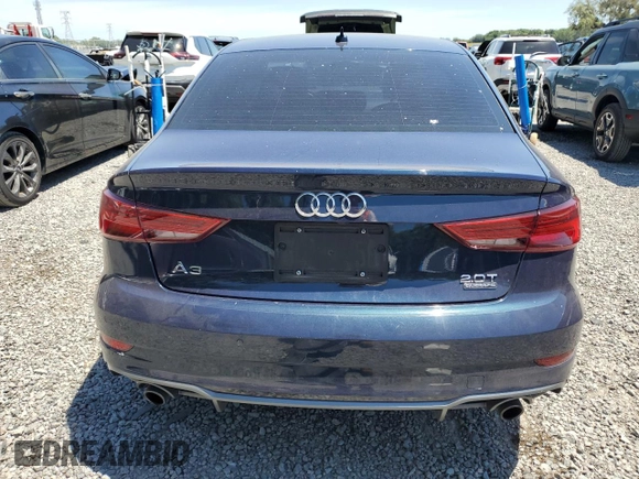 2017 Audi A3 Sedan Premium Plus with VIN WAUJ8GFF4H1067687, listed as a Copart auction lot 50927364 with 61,292 mi miles. Bid and sale history available at carsss.com. Image 6.