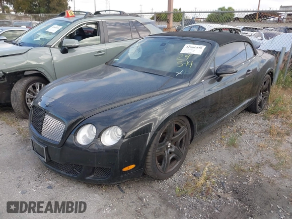 2007 Bentley Continental GT with VIN SCBDR33W67C046257, listed as a IAAI auction lot 41661440 with 54,229 mi miles and . Bid and sale history available at DreamBid. Image 17.