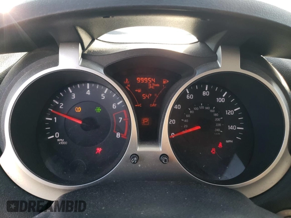 2011 Nissan Juke SL with VIN JN8AF5MV8BT014689, listed as a Copart auction lot 45043965 with 99,954 mi miles and Salvage Title. Bid and sale history available at carsss.com. Image 9.