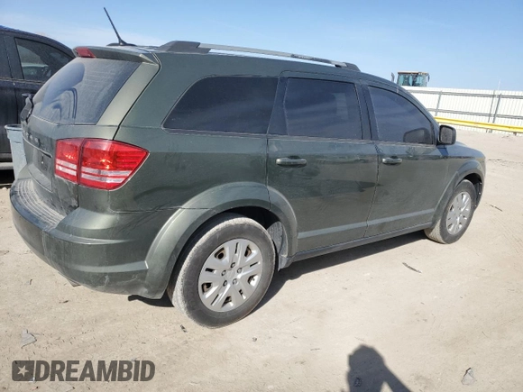 2017 Dodge Journey SE with VIN 3C4PDCAB6HT637705, listed as a Copart auction lot 48400265 with 145,398 mi miles and Salvage Title. Bid and sale history available at DreamBid. Image 3.