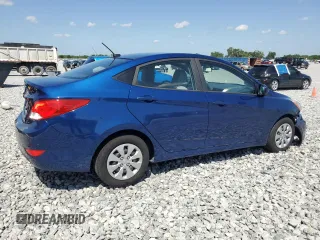 2017 Hyundai Accent SE with VIN KMHCT4AE7HU251717, listed as a Copart auction lot 52676675 with 112,391 mi miles and Salvage Title. Bid and sale history available at carsss.com. Image 3.