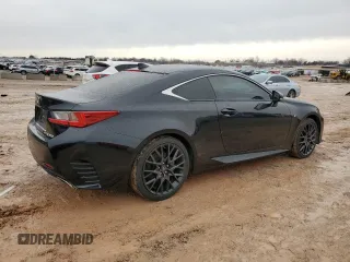 2017 Lexus RC with VIN JTHSM5BC4H5002509, listed as a Copart auction lot 86573324 with 65,743 mi miles and Salvage Title. Bid and sale history available at carsss.com. Image 3.