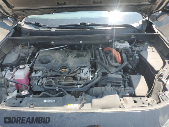 2019 Toyota RAV4 Hybrid LE with VIN 2T3MWRFV7KW007534, listed as a Copart auction lot 64641635 with 137,603 mi miles and Clean title. Bid and sale history available at DreamBid. Image 12.