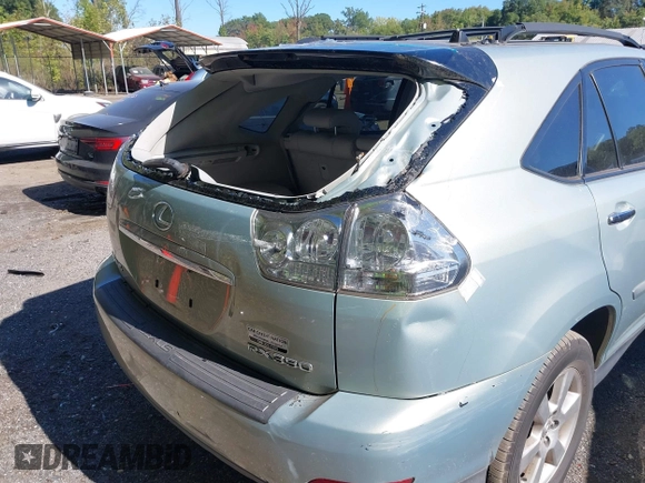 2008 Lexus RX 350 with VIN 2T2HK31U88C094156, listed as a IAAI auction lot 40516656 with 97,710 mi miles. Bid and sale history available at carsss.com. Image 6.
