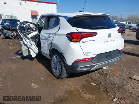 2024 Buick Encore GX Preferred with VIN KL4AMCSL7RB004379, listed as a IAAI auction lot 41510337 with Not provided miles and . Bid and sale history available at DreamBid. Image 3.