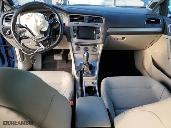 2015 Volkswagen Golf TSI S with VIN 3VW217AU6FM099720, listed as a Copart auction lot 43826593 with 51,295 mi miles. Bid and sale history available at carsss.com. Image 8.