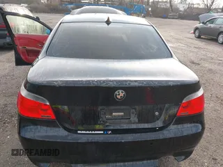 2007 BMW 5 Series 525i with VIN WBANE535X7CW59611, listed as a IAAI auction lot 41850206 with 209,571 mi miles and . Bid and sale history available at carsss.com. Image 16.